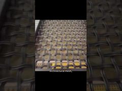 বিভিন্ন বুনন প্রকারের (যেমন, ঢালাই জাল, বোনা তারের জাল, প্রসারিত জাল), গেজ এবং