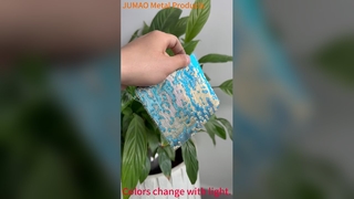 রঙিন মেটাল উইন্ডো পর্দা আলংকারিক তারের মেশ গ্রেডিয়েন্ট রঙ বিবর্ণ রঙ