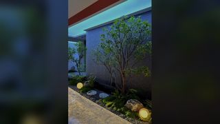 অভ্যর্থনা জল পর্দা স্থান বিলাসিতা উন্নত