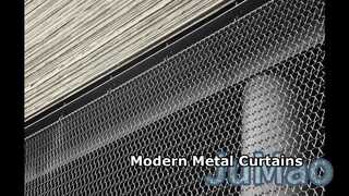 ধাতু কুণ্ডলী পর্দা আধুনিক নকশা