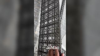 পর্দা এবং আলো জন্য আলংকারিক তারের জাল