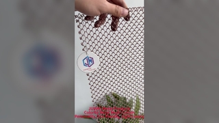 রঙিন ধাতু পর্দা মেটাল জাল পর্দা আলংকারিক ধাতু পর্দা ব্যক্তিগতকৃত, হালকা বিলাসিতা pri