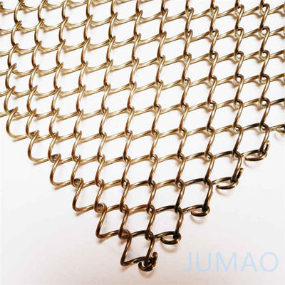 আর্কিটেকচারাল মেটাল জাল পর্দা পর্দা জন্য দরজা রেস্টুরেন্ট