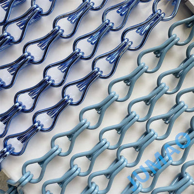 মেটাল চেইন লিঙ্ক পর্দা স্পেস ডিজাইনের জন্য চূড়ান্ত সমাধান