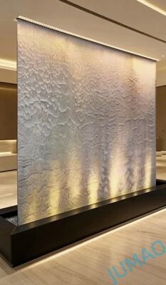 পরিবেশগত সিস্টেমে জল উন্নত করার জন্য ডিজাইন করা টেকসই স্টেইনলেস স্টিল জলপ্রপাত স্ক্রিন