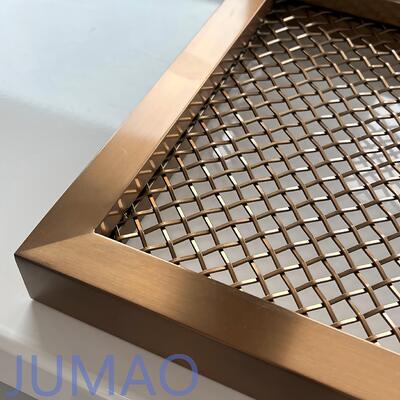 আলংকারিক তারের জাল এবং অভ্যন্তরীণ সজ্জার জন্য স্থাপত্য পর্দা রুম বিভাজক