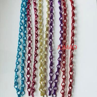 জারা প্রতিরোধের মেটাল স্ক্রিন মেটাল চেইন লিঙ্ক কার্টেন টেকসই শিল্প