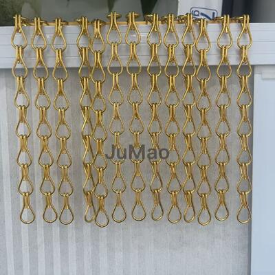 সিলিং মাউন্ট করা সজ্জিত ধাতু পর্দা কনফারেন্স রুম লবি এবং খুচরা পরিবেশের জন্য নিখুঁত স্থান উপযুক্ত